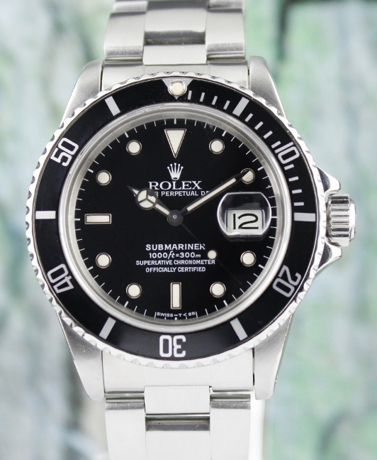 (image for) A ROLEX OYSTER PERPETUAL DATE "TRITIUM DIAL" / SUBMARINER 16800